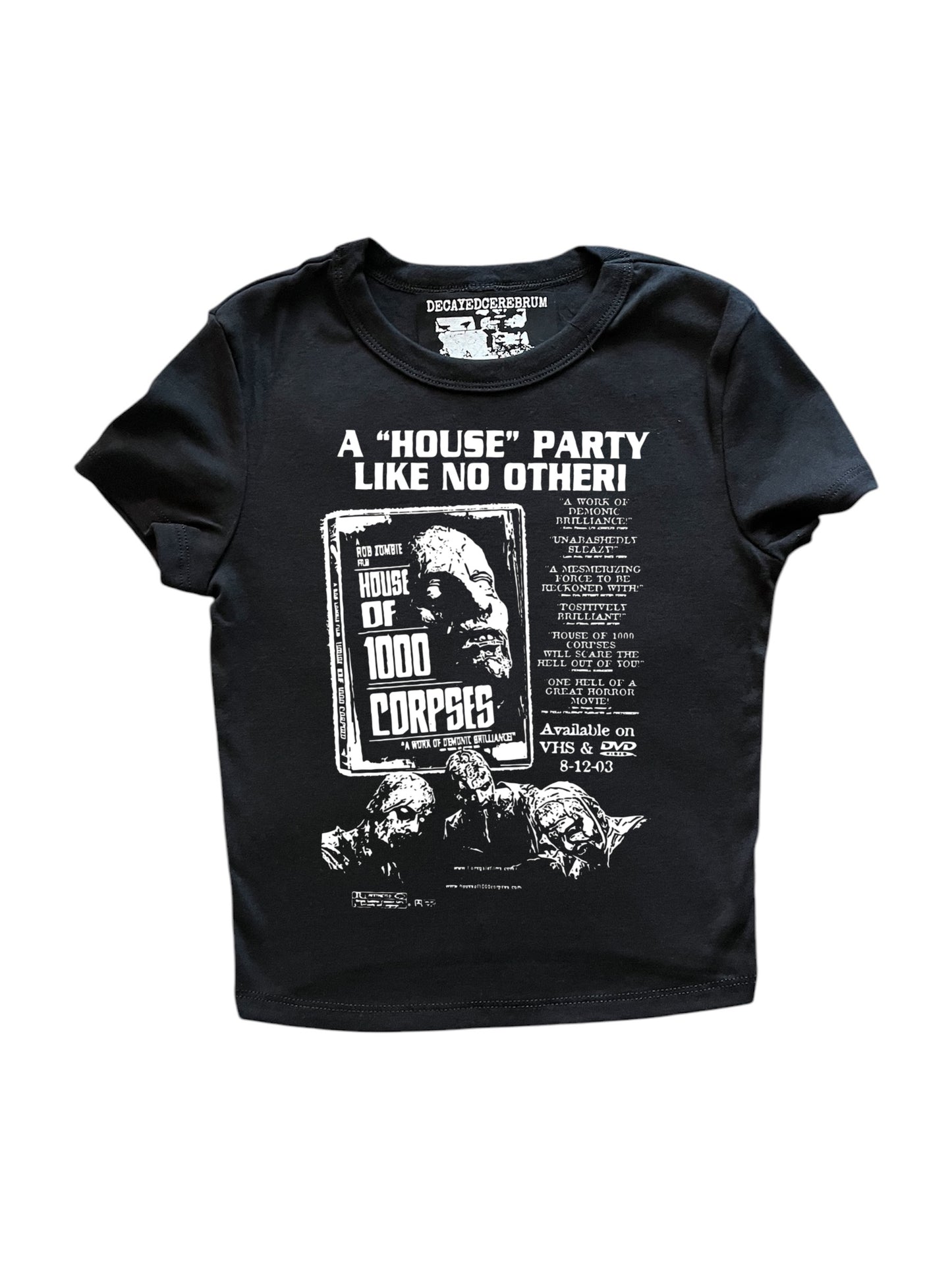 House of 1000 corpses tank top