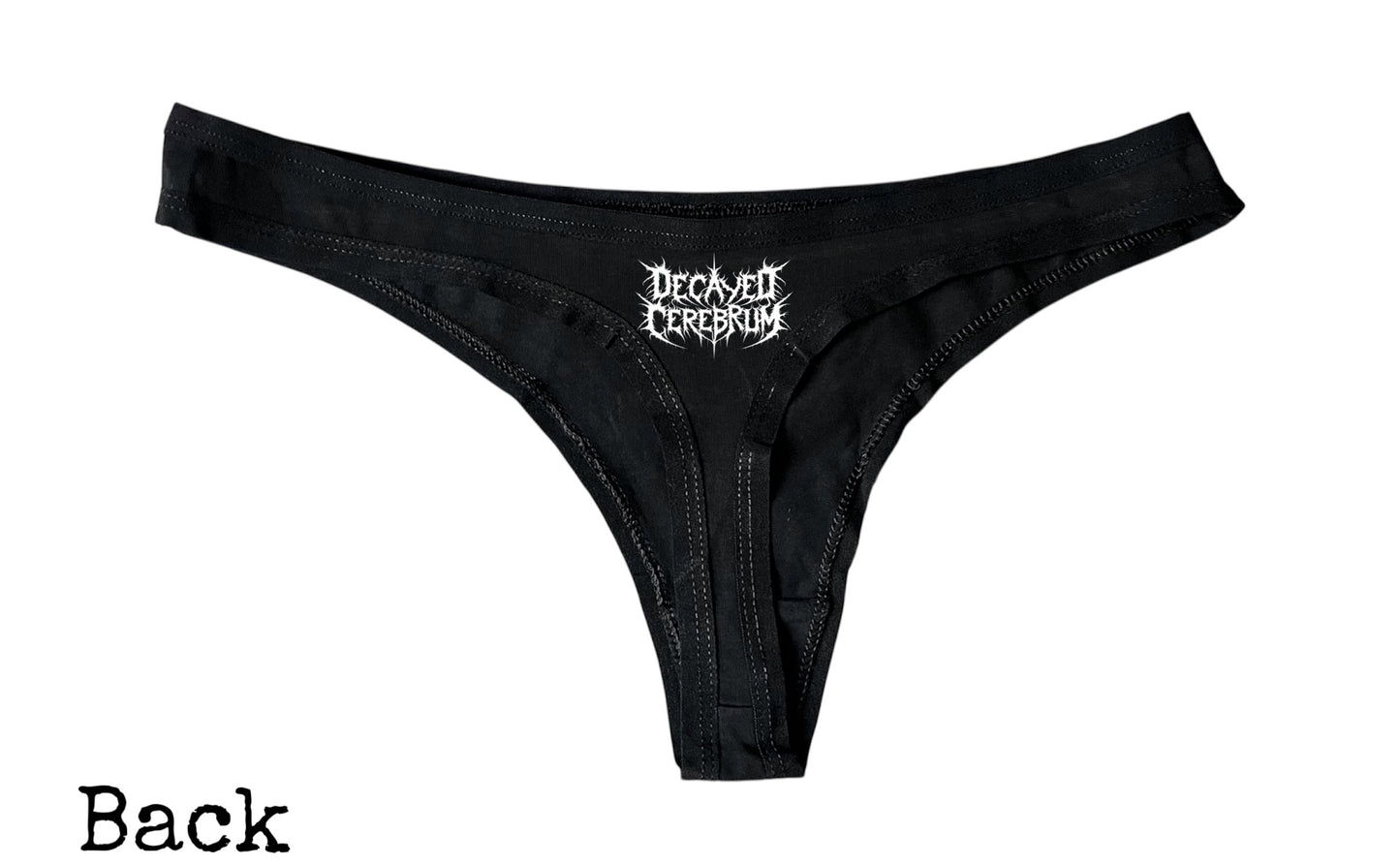 Twisted care thong