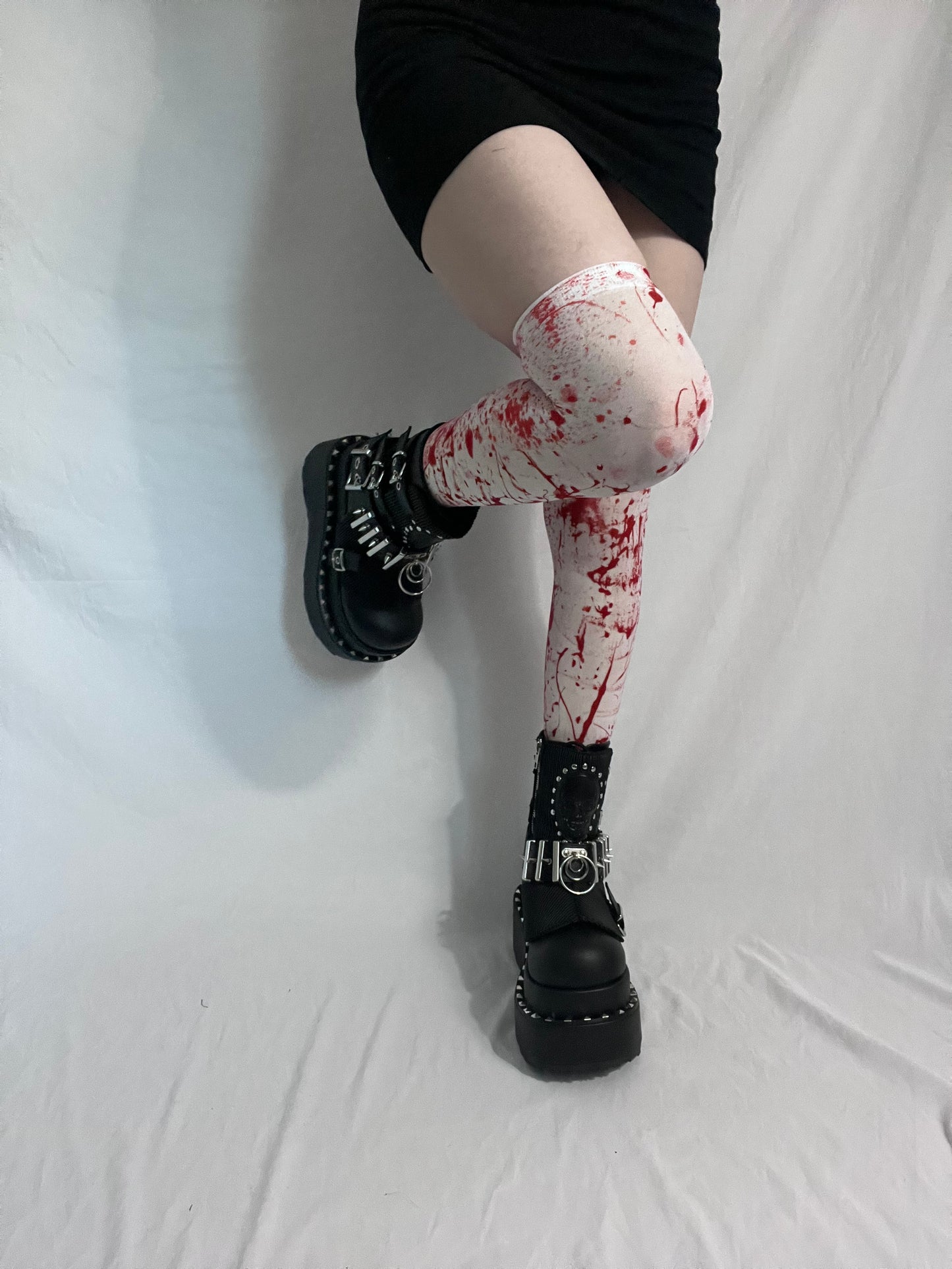 Bloody tights!