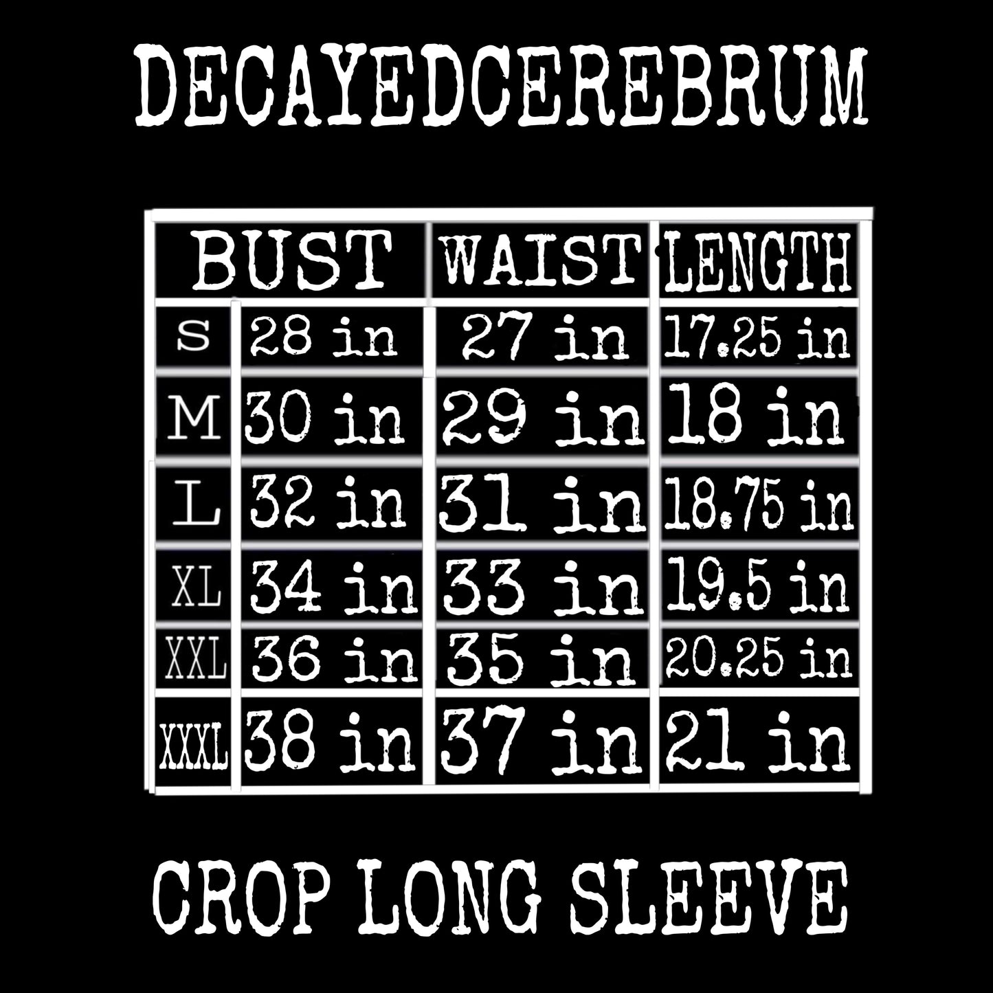 Cropped long sleeve x-ray teeth