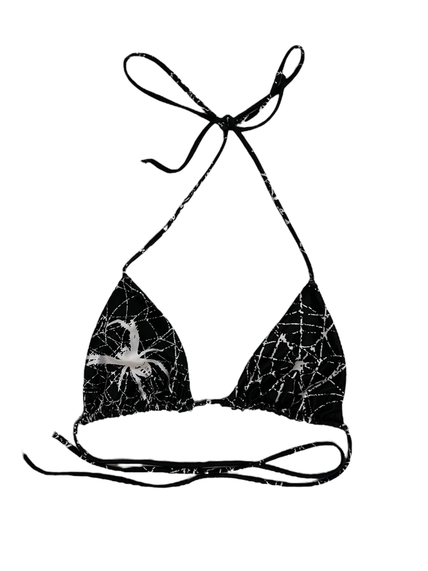 Spider web bikini top