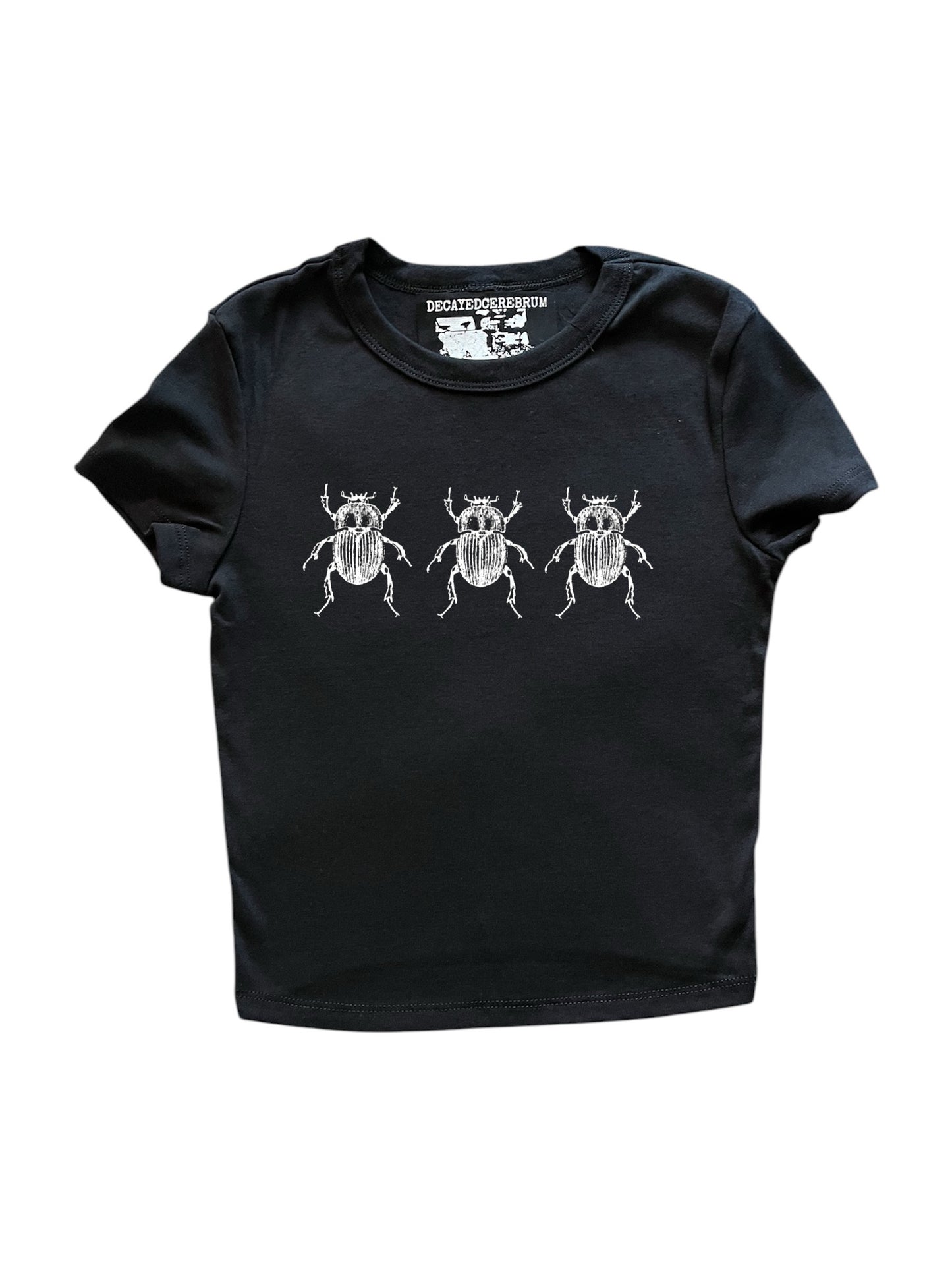 Beetle cropped baby tee