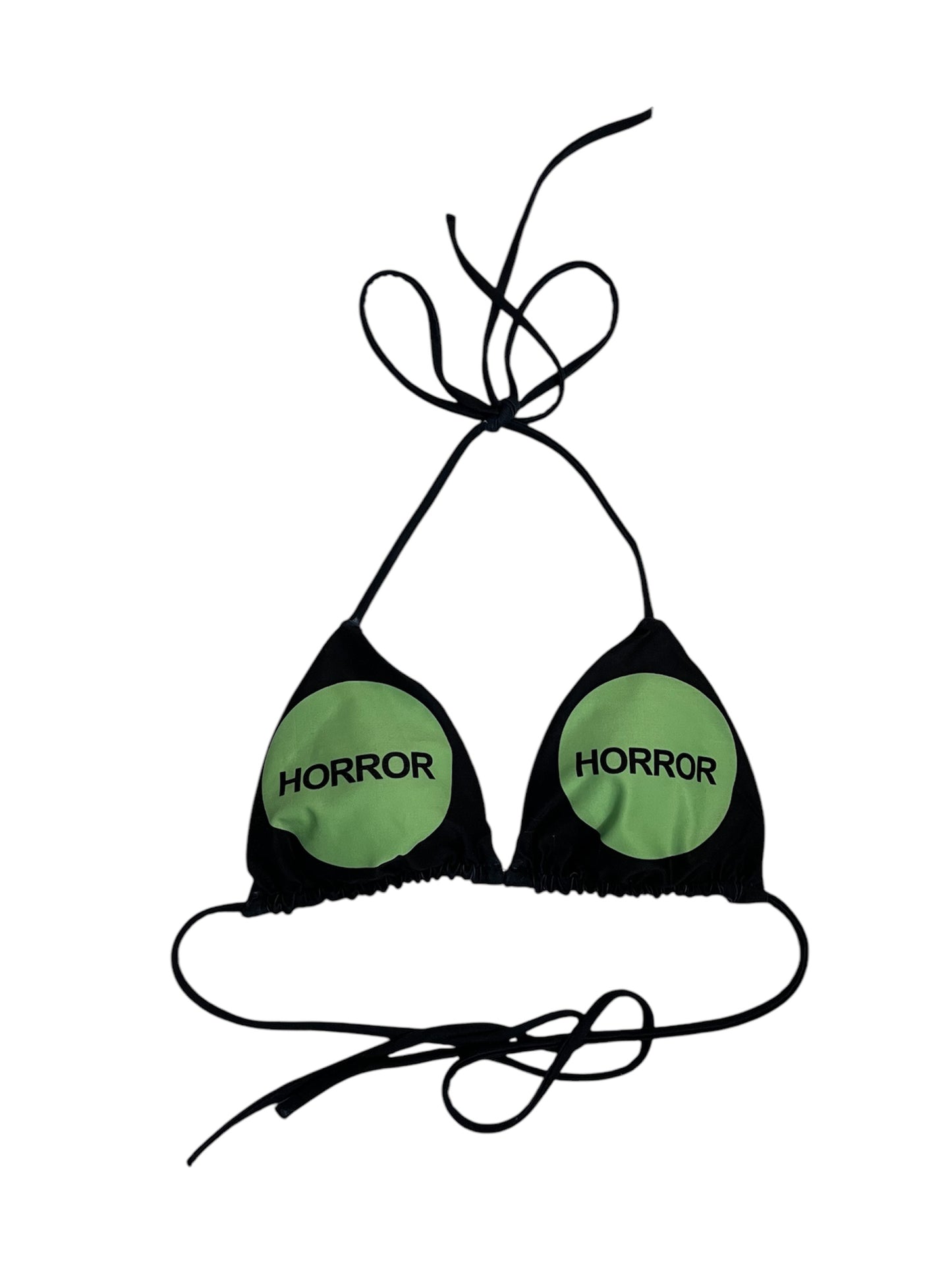 Horror sticker bikini top