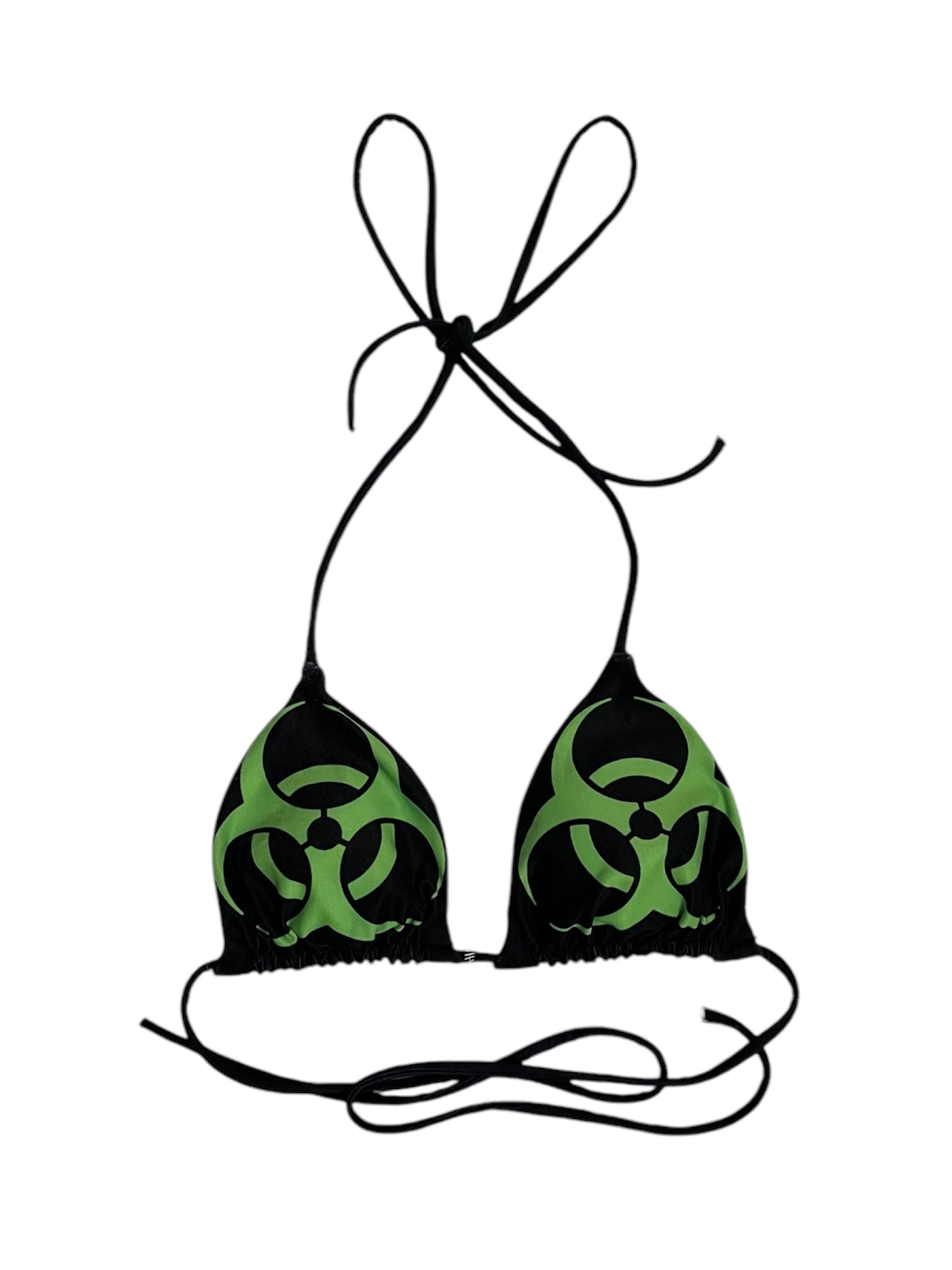 Hazard bikini top