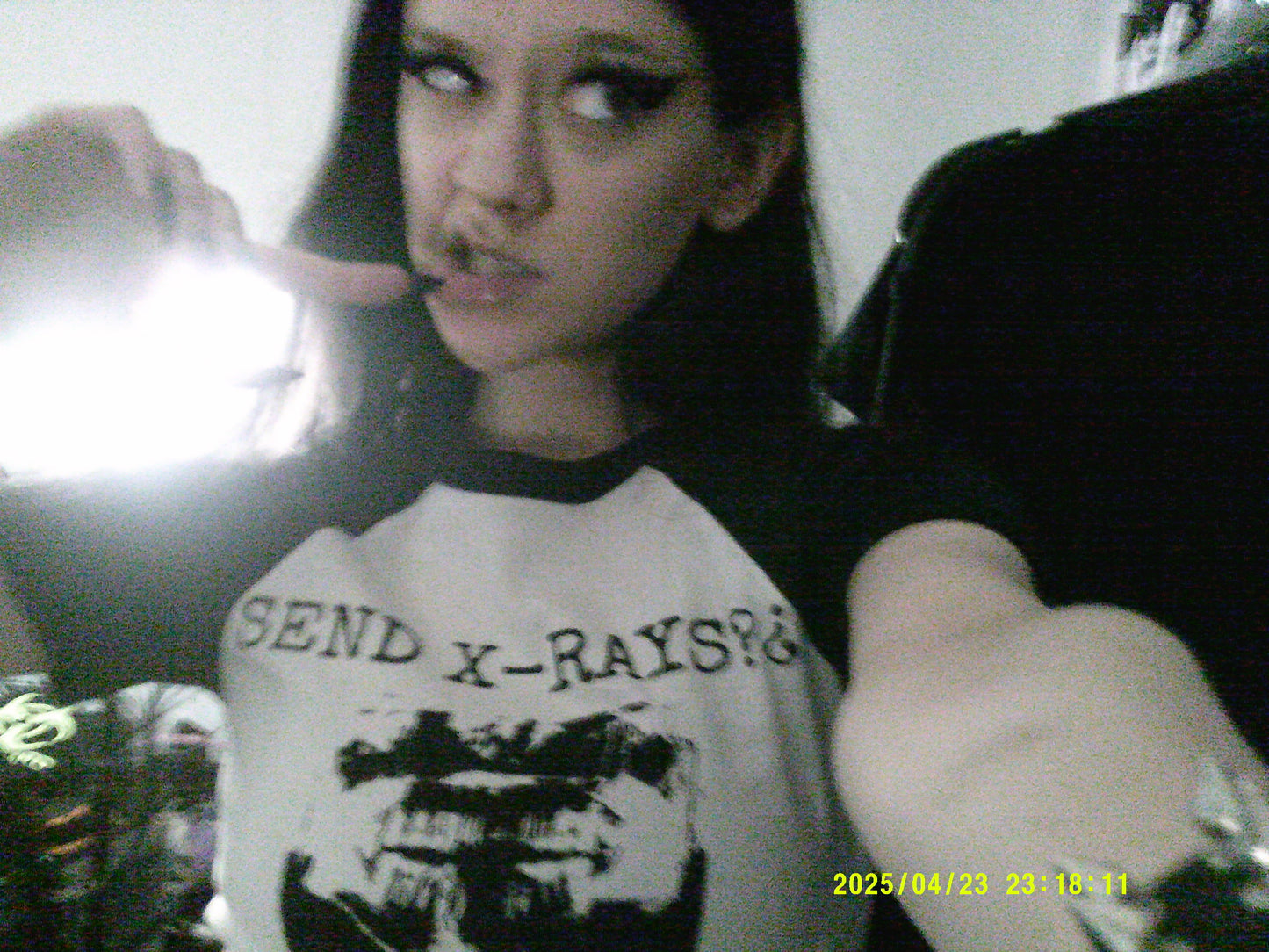 Send X-rays teeth baseball tee