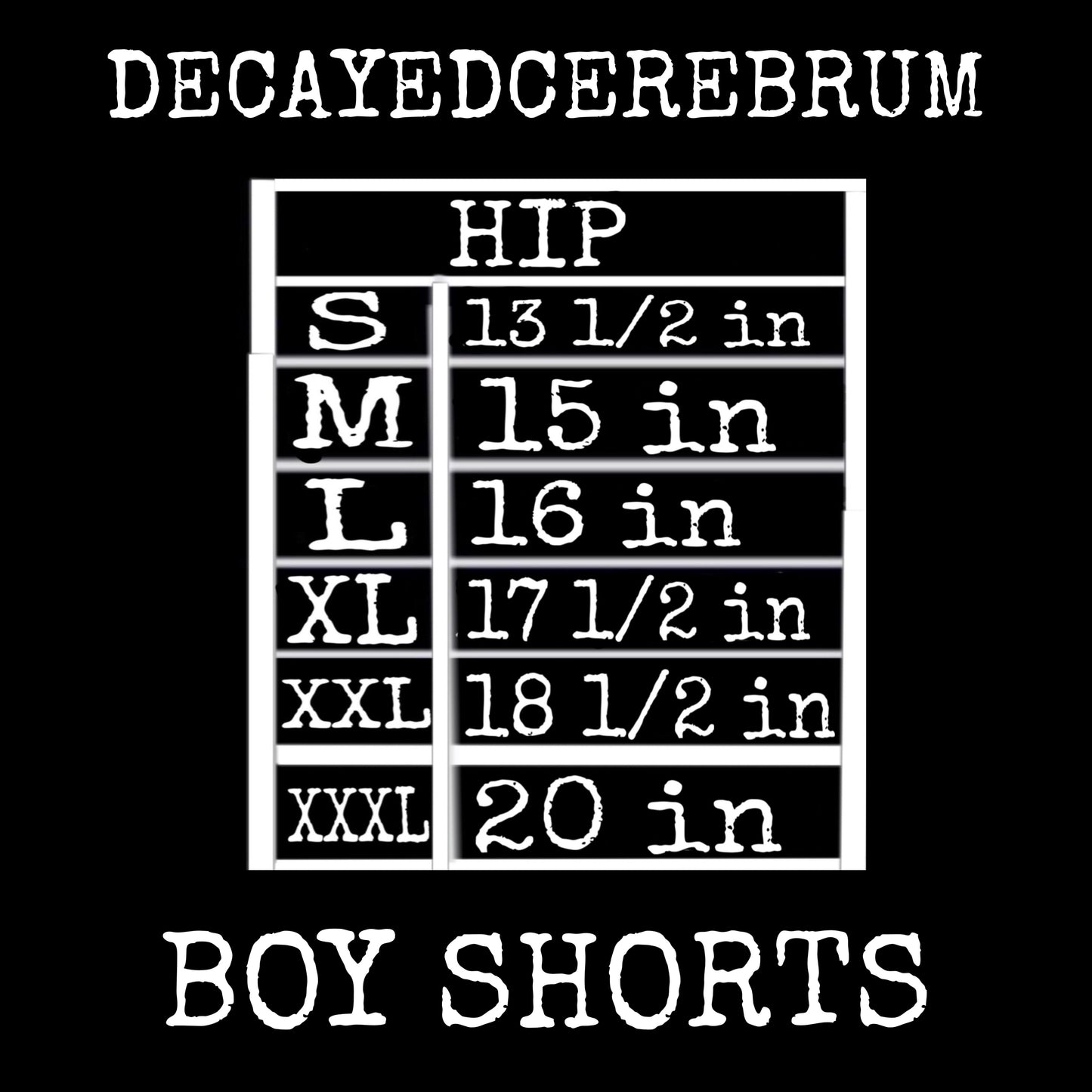 Horror whore boyshorts