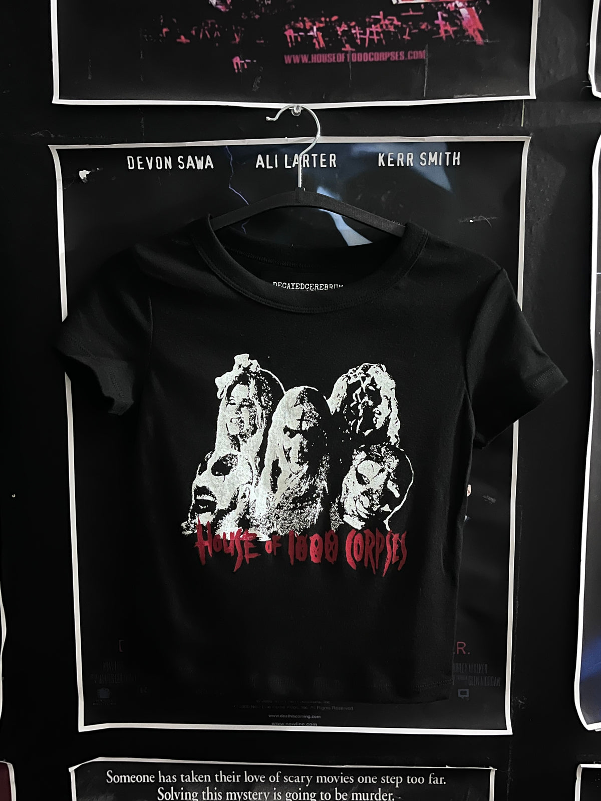 House of 1000 corpses cropped baby tee