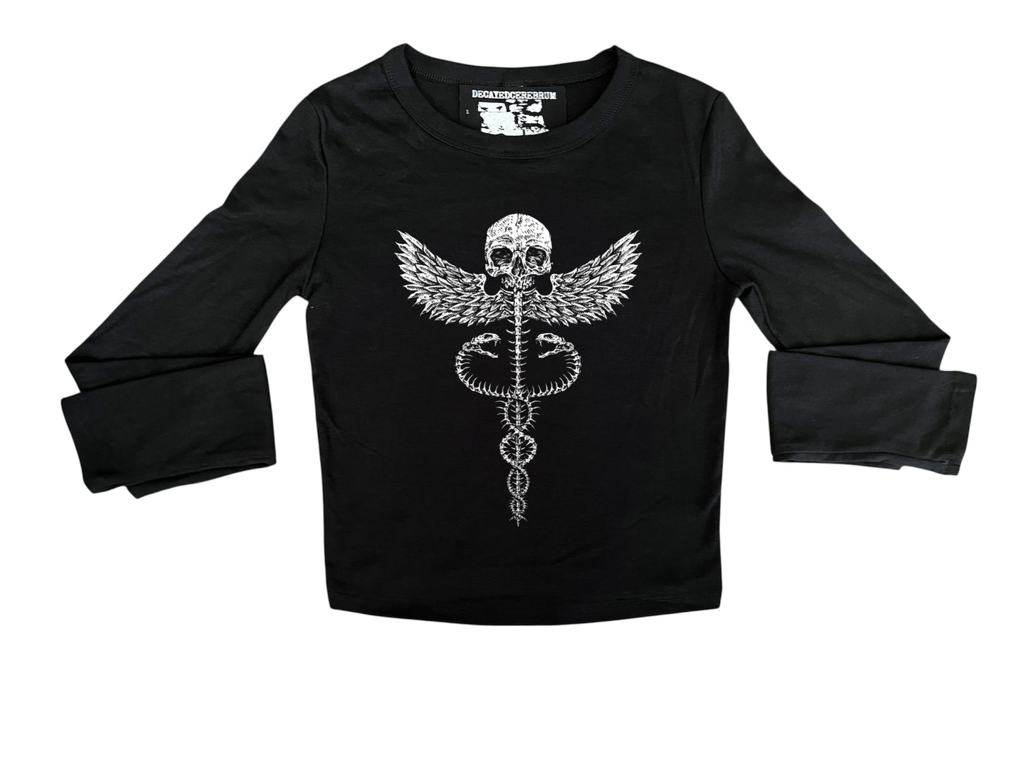 Twisted care cropped long sleeve