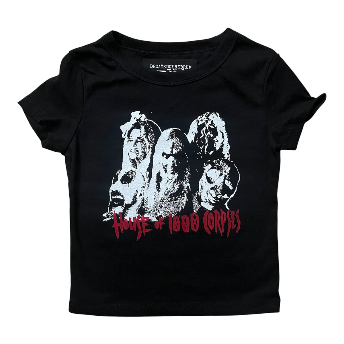 House of 1000 corpses cropped baby tee