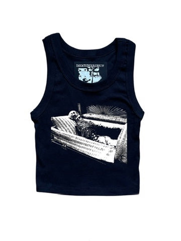 Coffin cropped tank