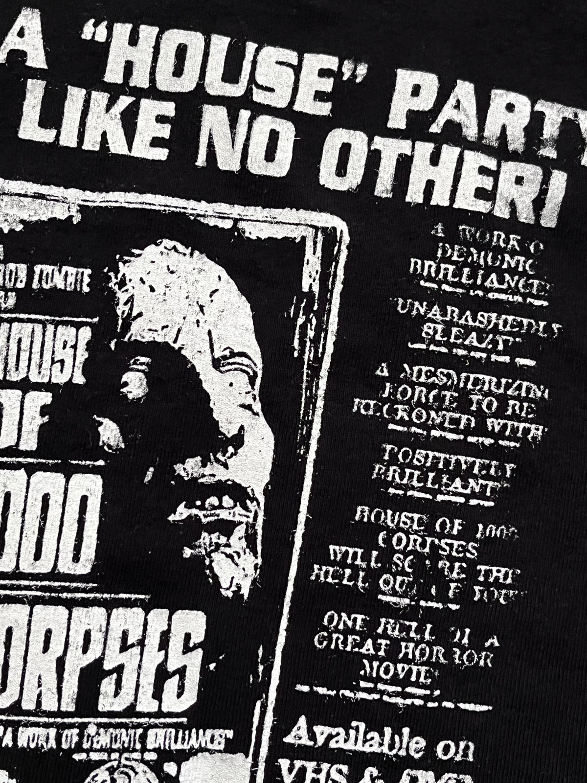 A house party like no other! cropped baby tee reject (Copy)