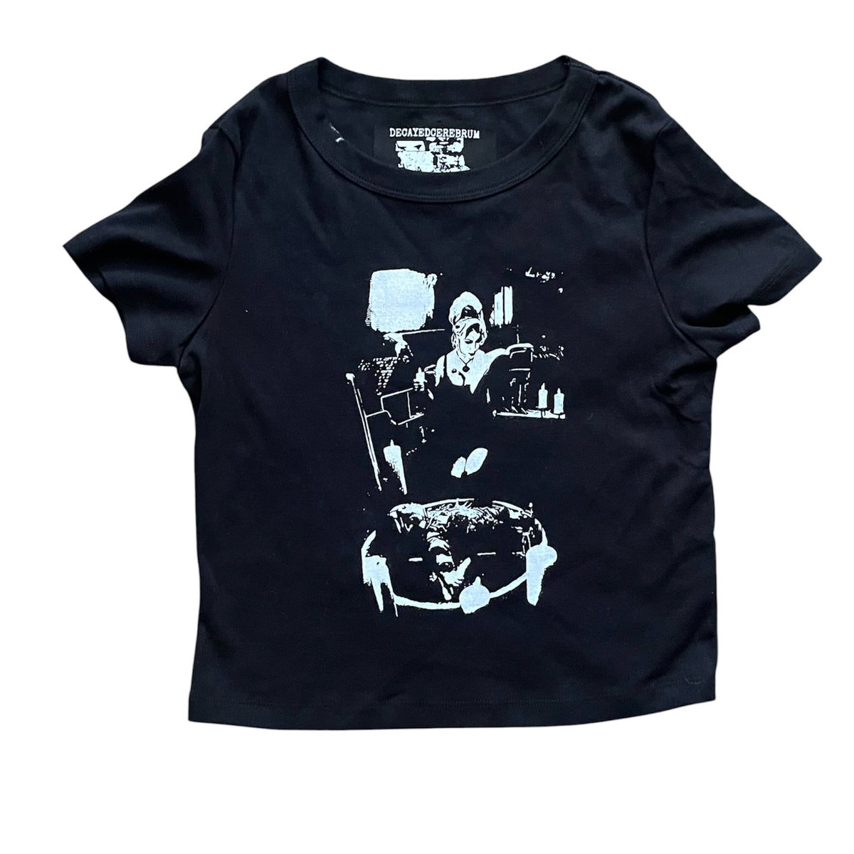 Jennifer Tilly cropped baby tee reject