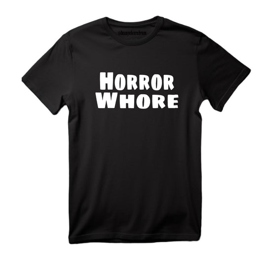 Mens horror whore t-shirt