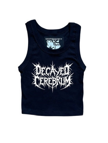 Decayedcerebrum logo cropped tank