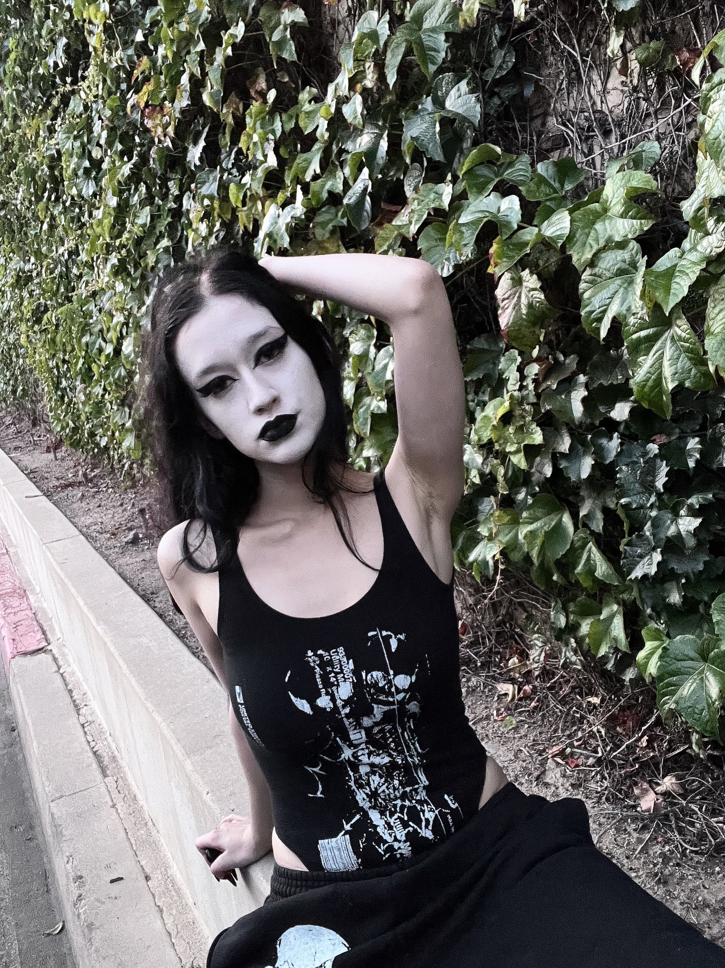 Fetal spider web bodysuit