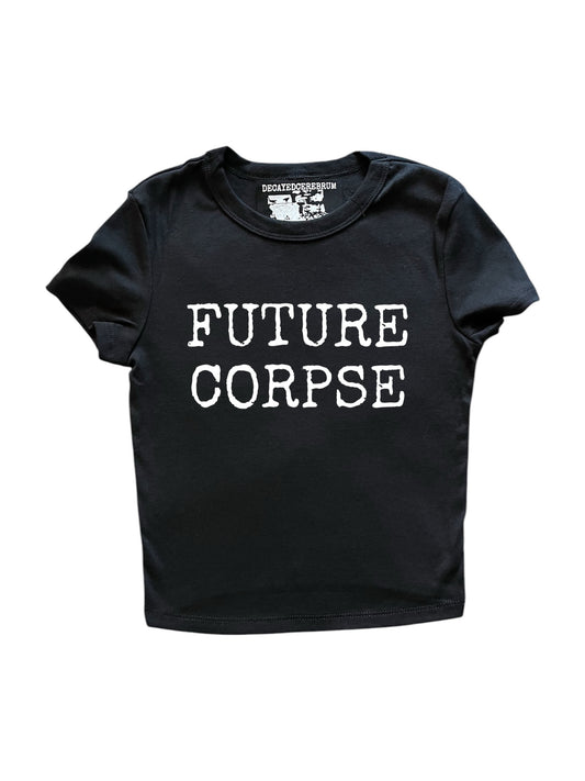 Future corpse cropped baby tee