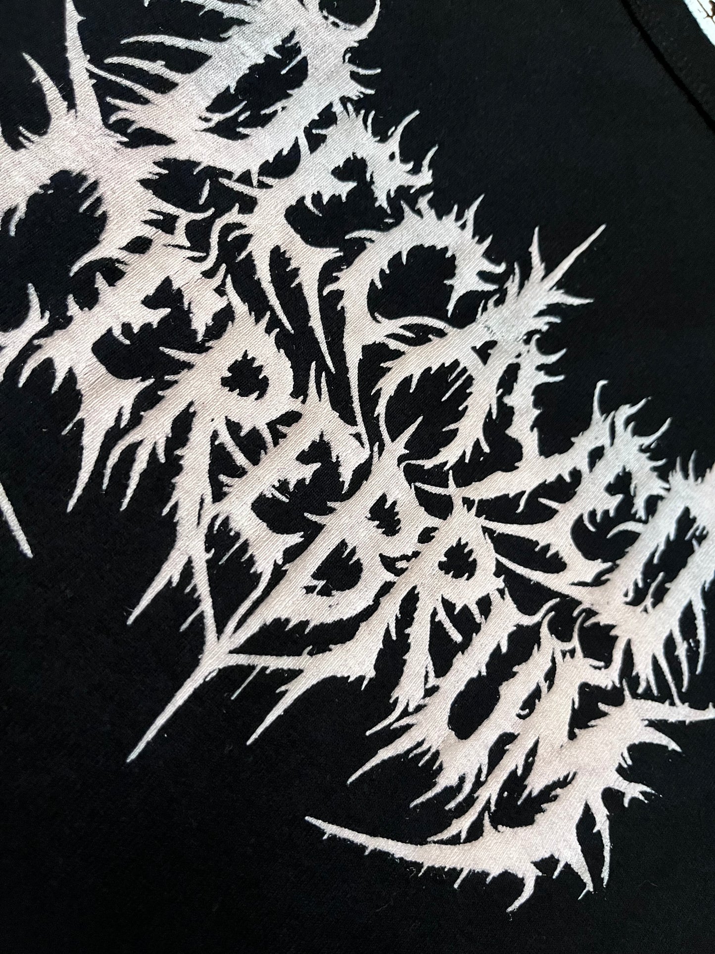 Decayedcerebrum cropped baby tee reject