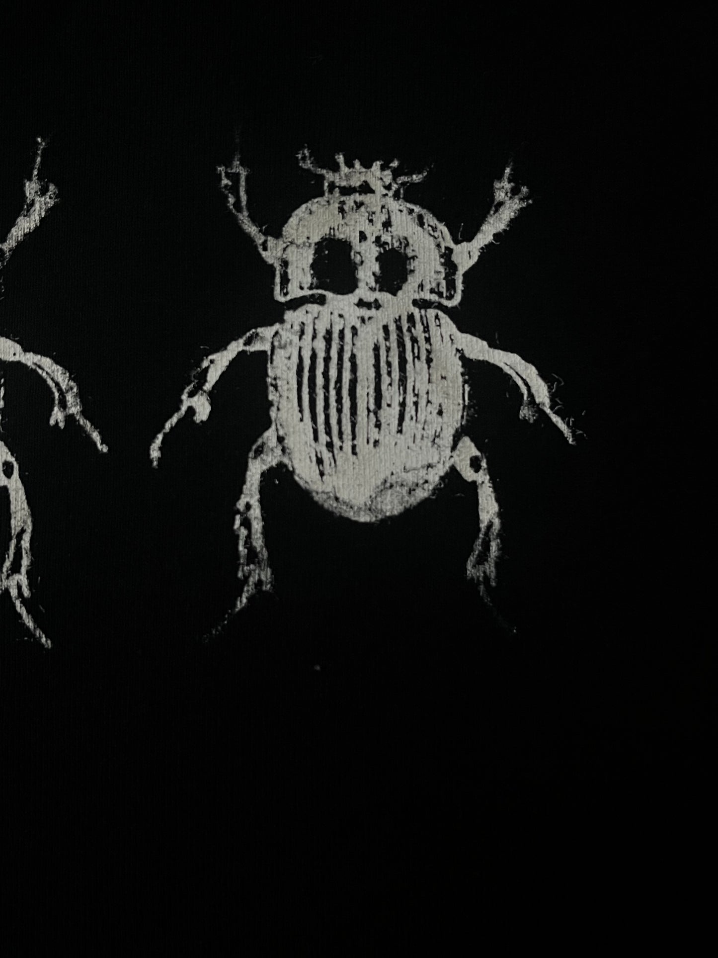 Goliath beetle cropped tank top reject