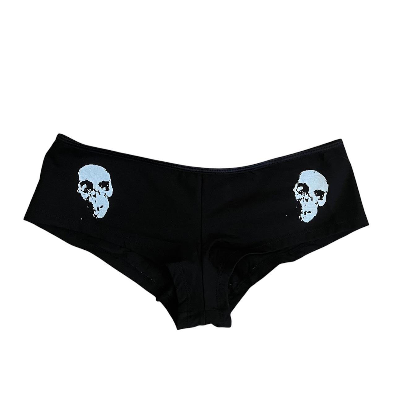 Skull logo boyshort reject