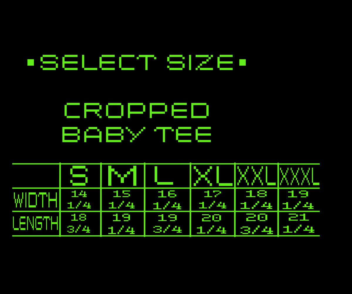 964 Pinocchio cropped baby tee