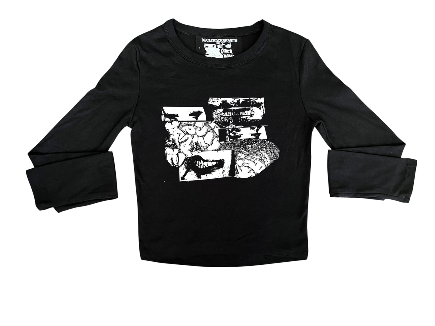 Cropped long sleeve anatomy
