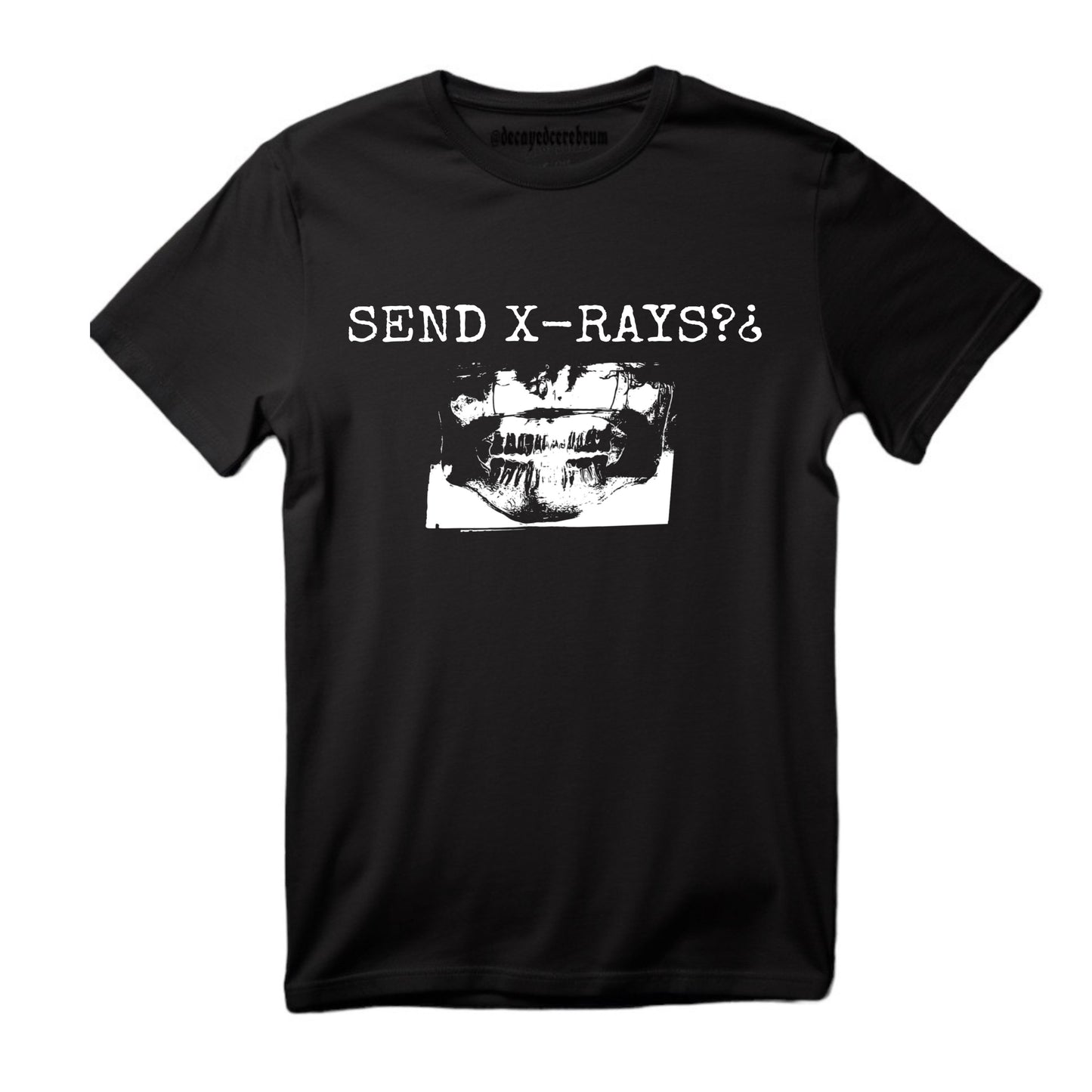 Mens send xrays t-shirt