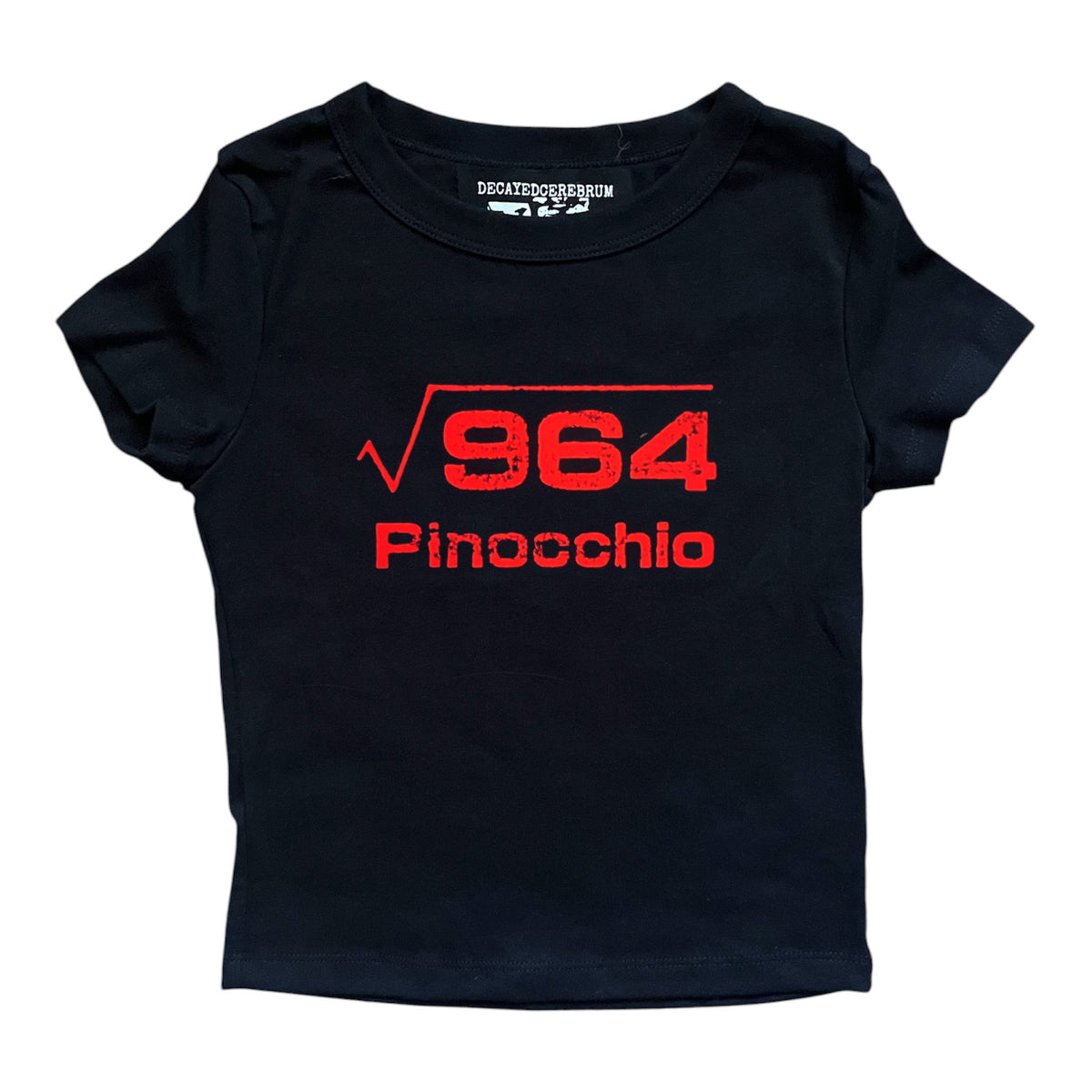 964 Pinocchio cropped baby tee