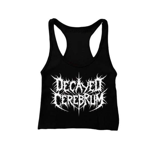 Decayedcerebrum logo cropped tank