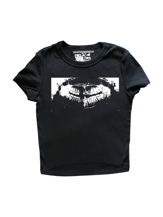 Caroline Xray cropped baby tee
