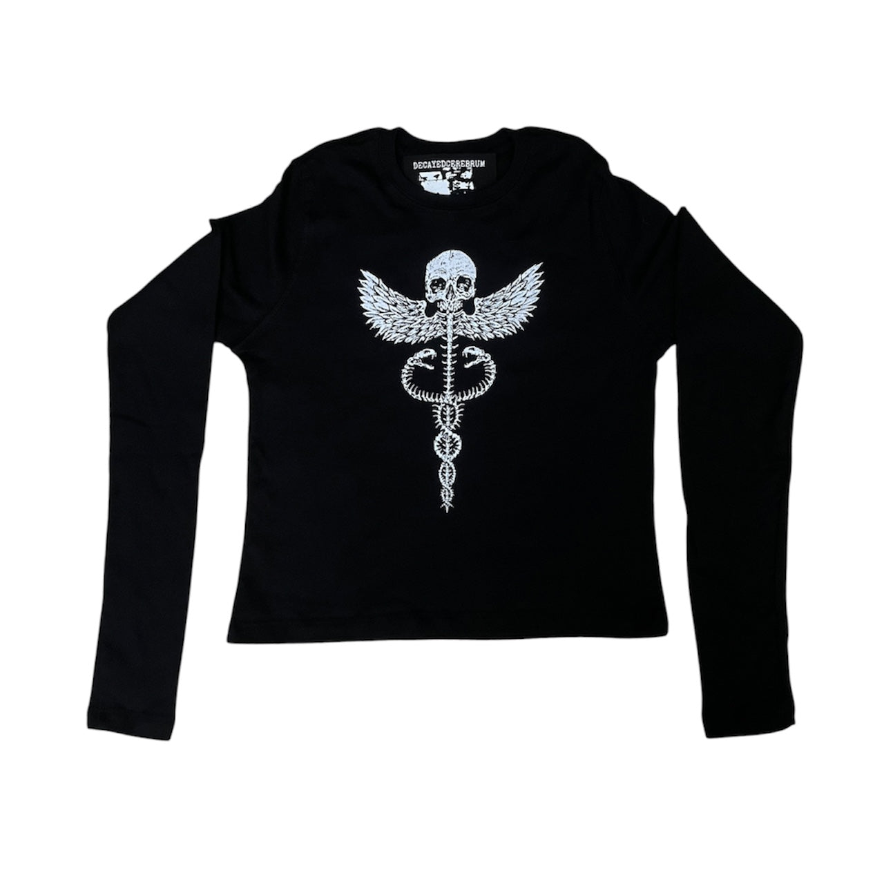 Twisted care cropped long sleeve 1/1