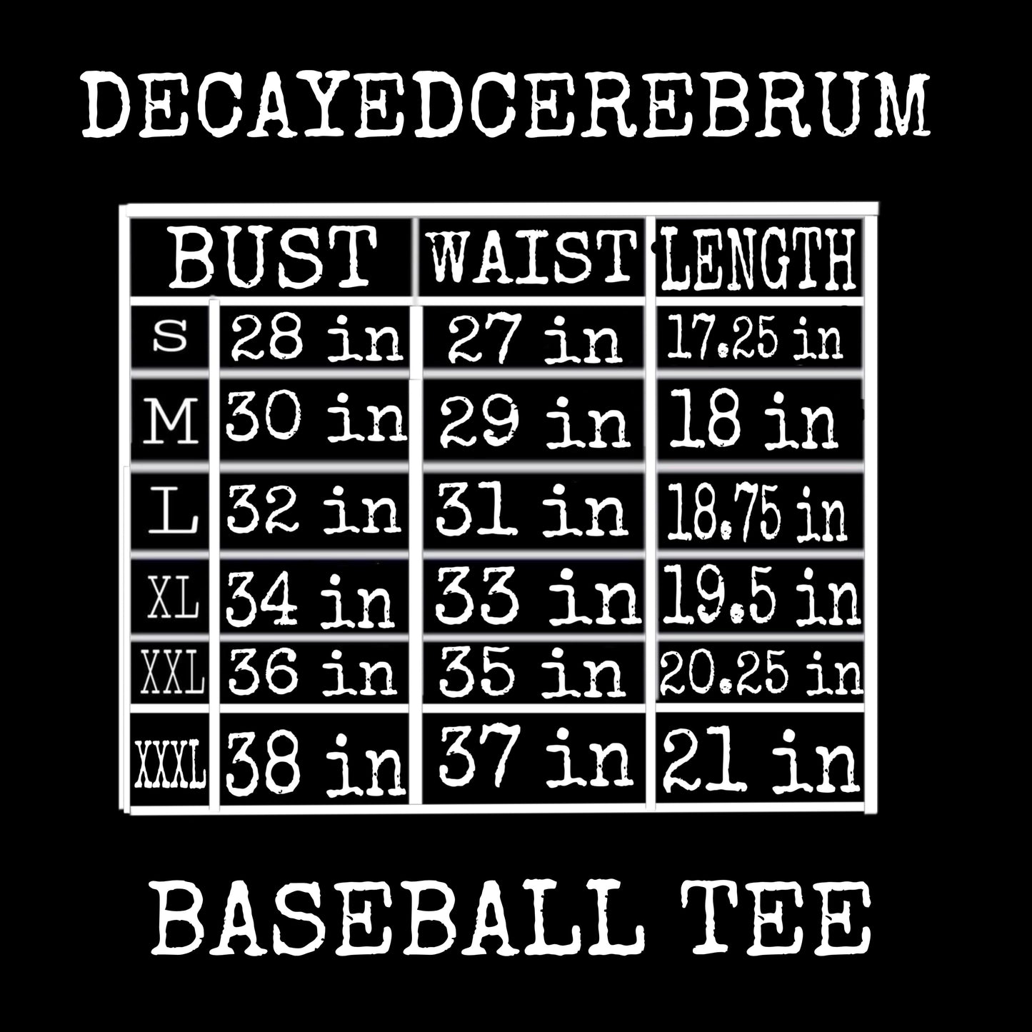 Any design on baby tee, tank top, baseball tee, pullover