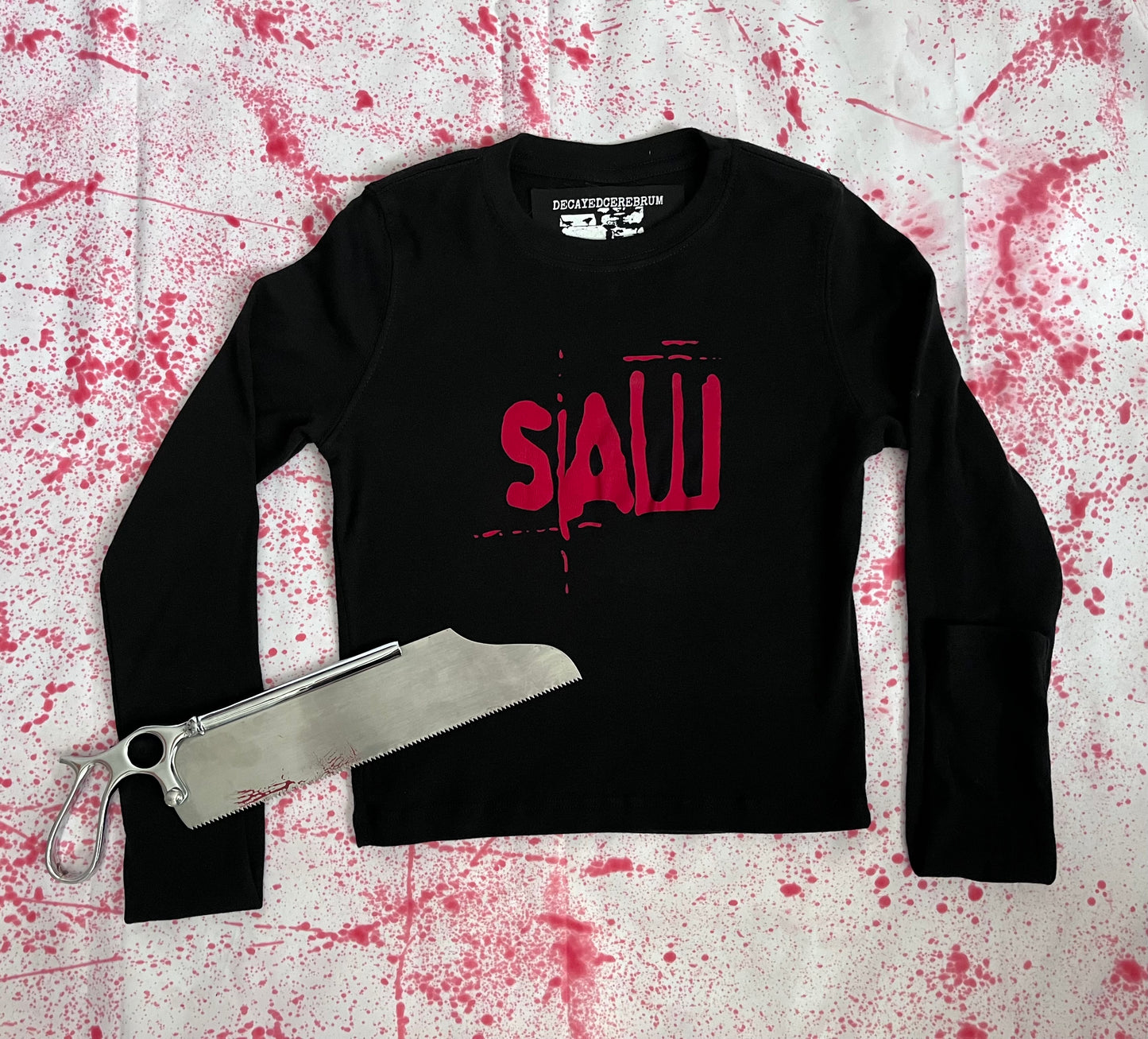 Cropped long sleeve Saw