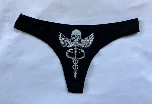 Twisted care thong