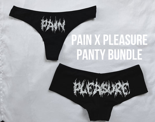 PainXpleasure panty bundle