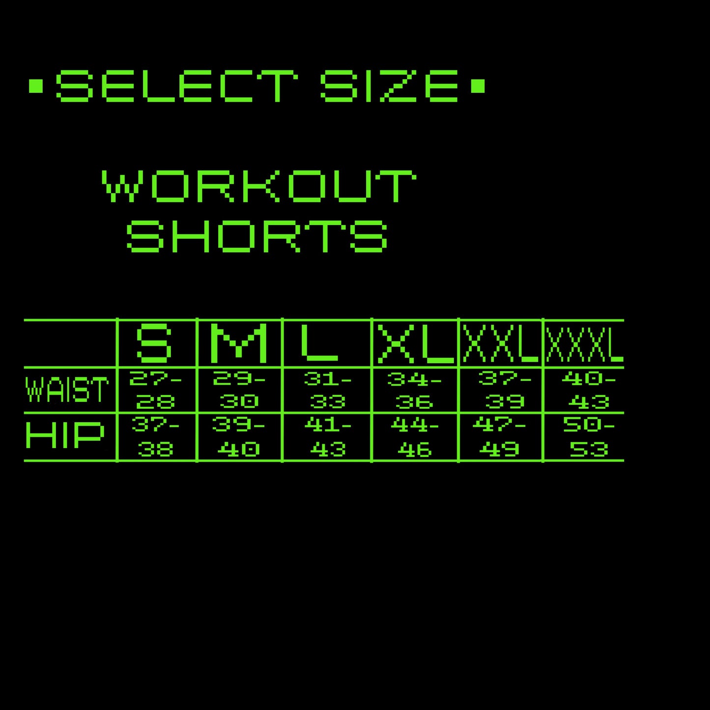 Logo workout shorts!