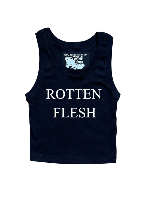 Rotten flesh cropped tank