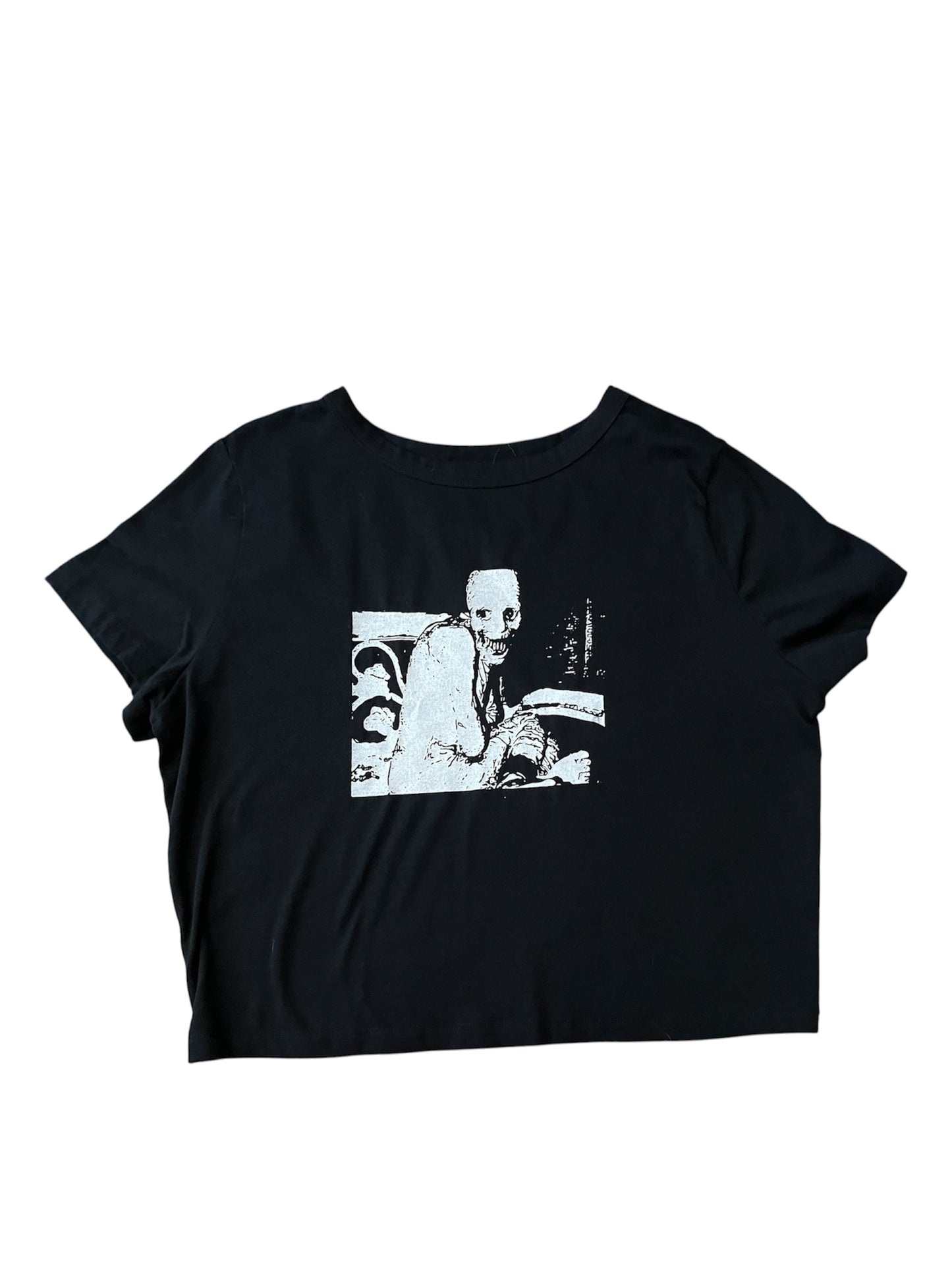 Russian sleep, experiment cropped baby tee reject