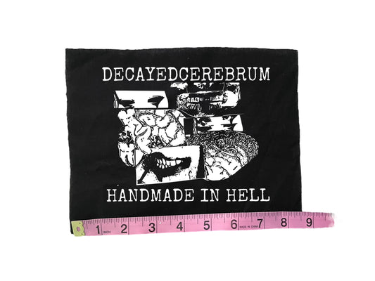 Handmade in hell patch