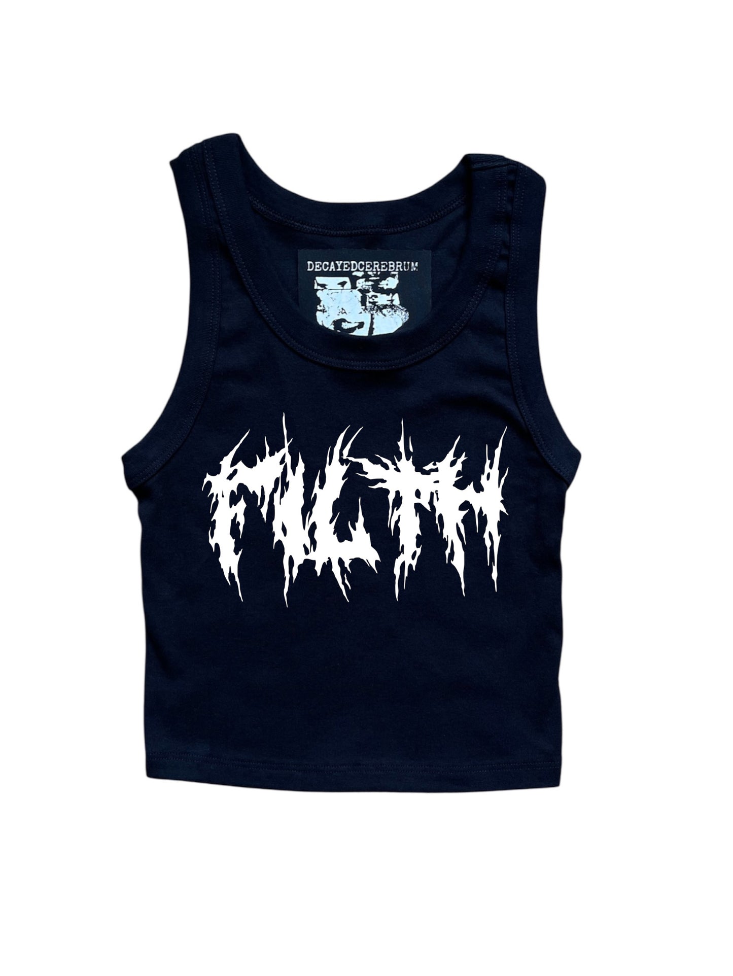 Filth cropped tank