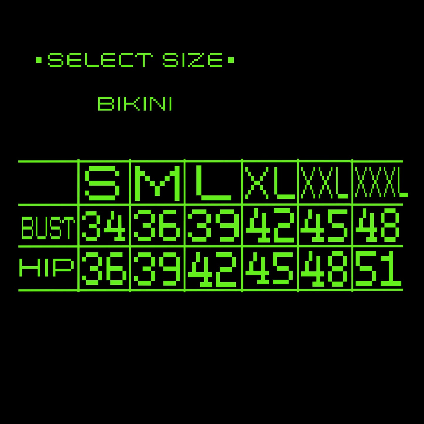 Biohazard bikini top