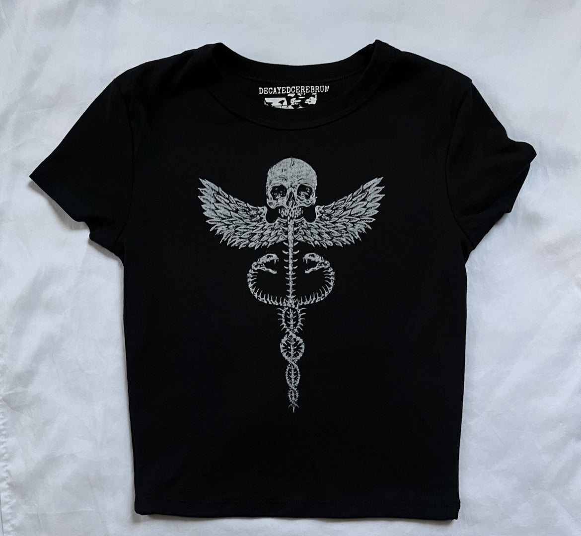 Twisted care baby tee