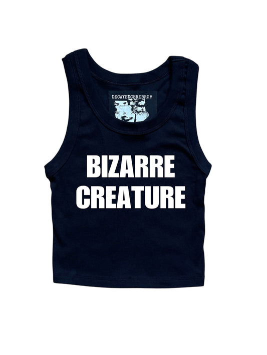 “Bizarre creature” cropped tank