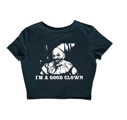 I’m a good clown baby tee