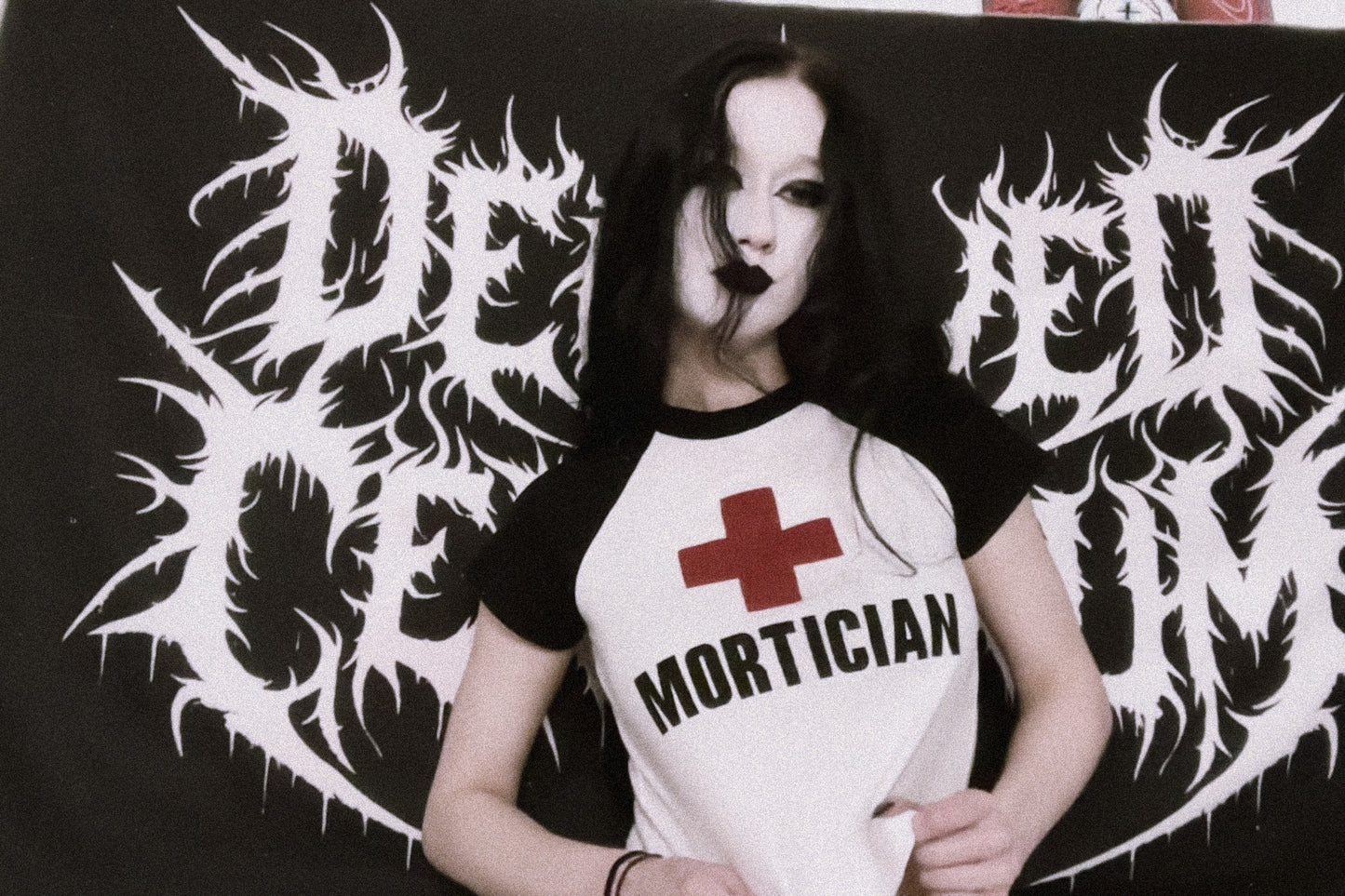 Mortician baseball tee