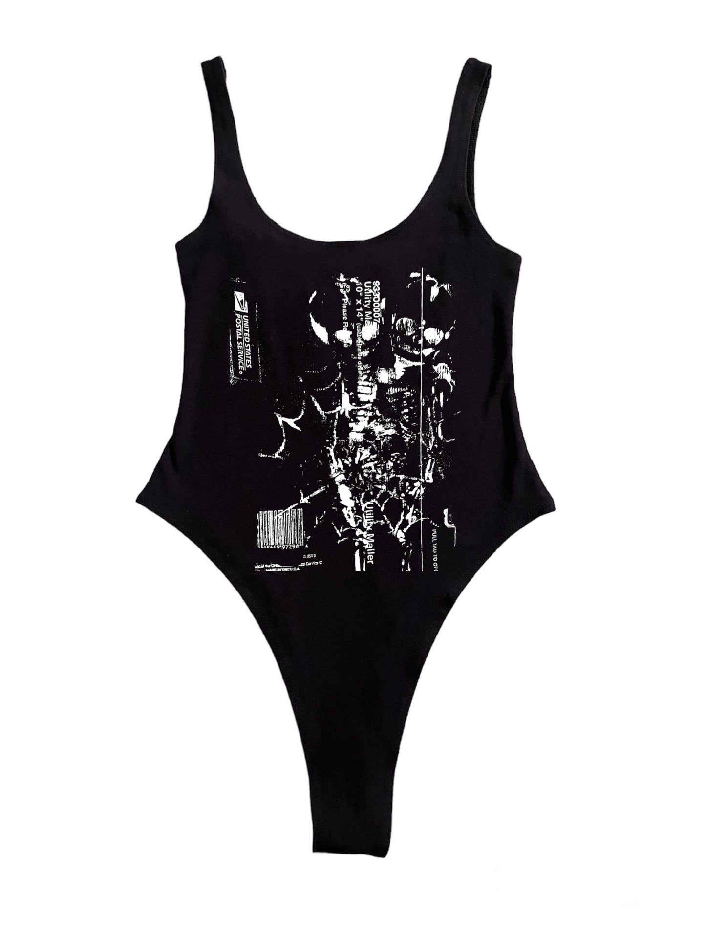 Fetal spider web bodysuit