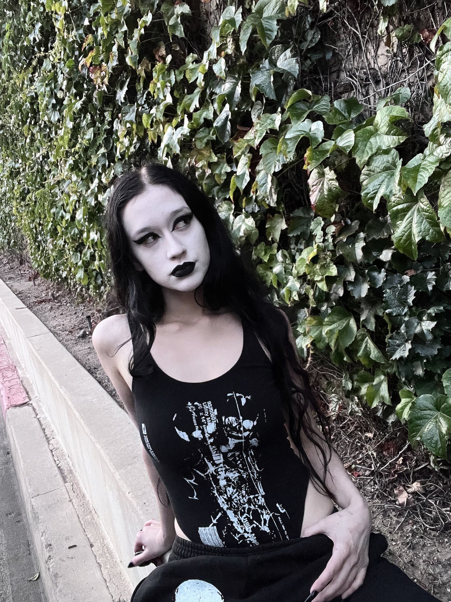 Fetal spider web bodysuit