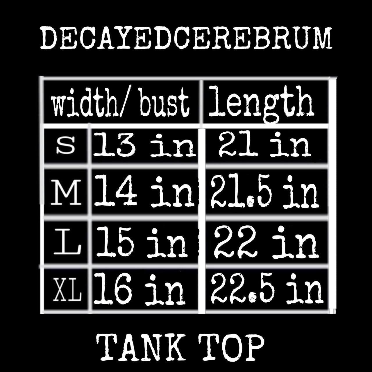 Death moth tank top